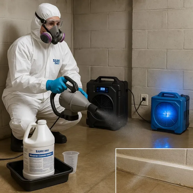 Sanitization and Odor Removal process in Bradley, WV